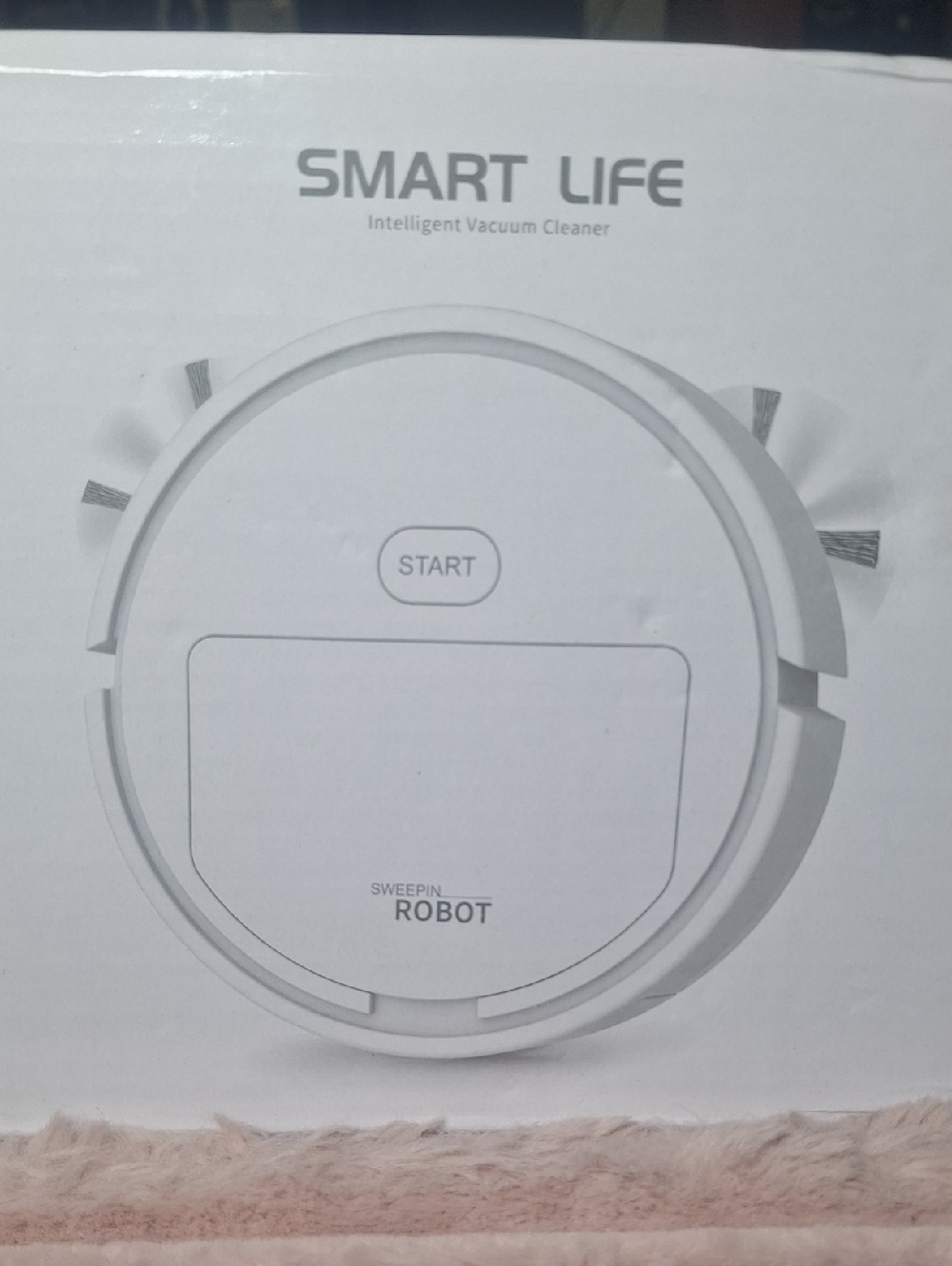 SMART LIFE Sweeping Robot Vacuum - White